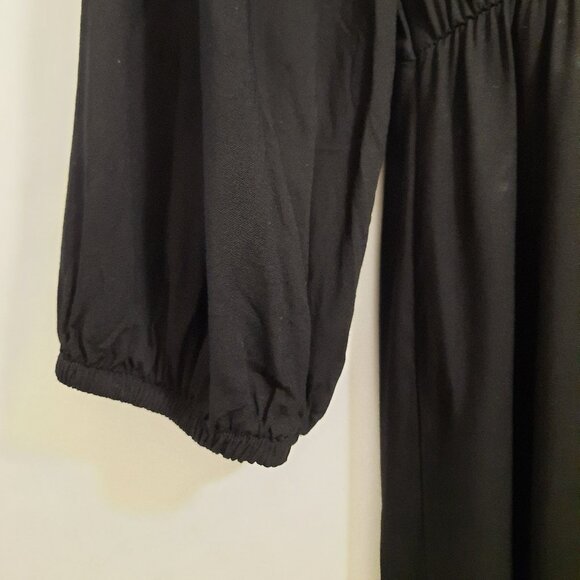 Gap Maternity Black Rayon Dress, Size S - Picture 6 of 6